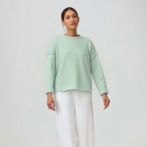 NWT-EILEEN FISHER ORGANIC COTTON BOX TOP